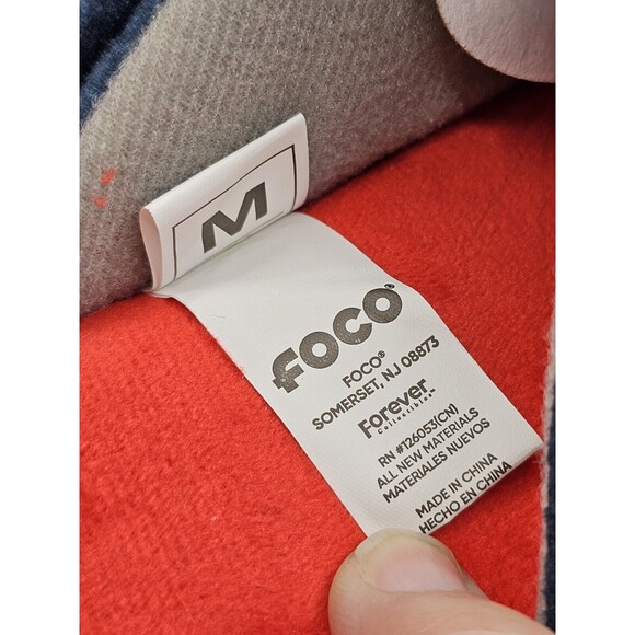 New England Patriots NFL American Football Logo Mens Slide Slippers SZ M NWT - Picture 5 of 8